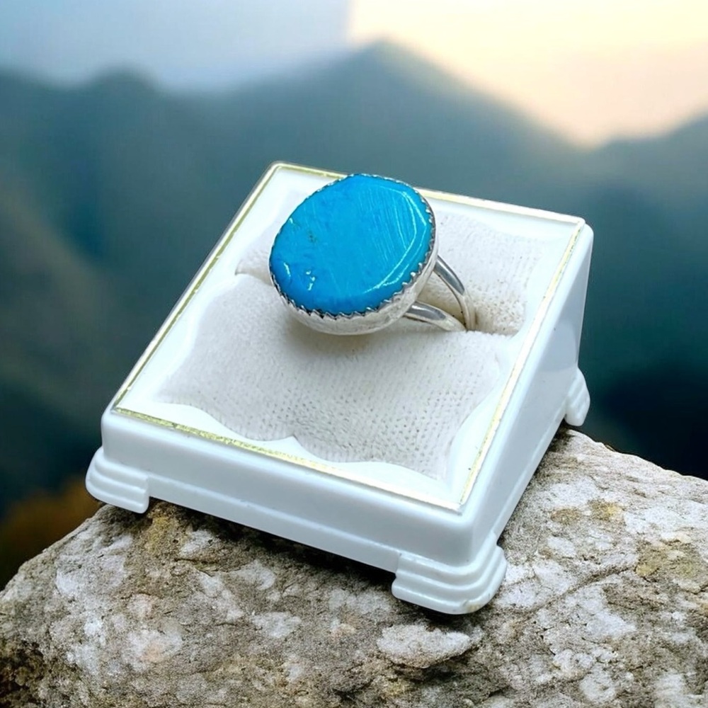 🌺Vintage Sterling & Turquoise Ring